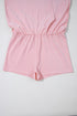 Effortless Style Washed Sleeveless Muscle Tee And Overlap Skort Two Piece Set